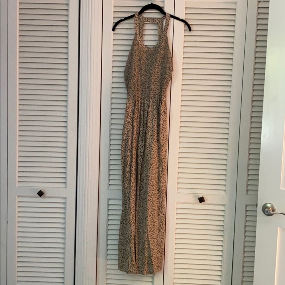 Cheetah Ruched Jumpsuit